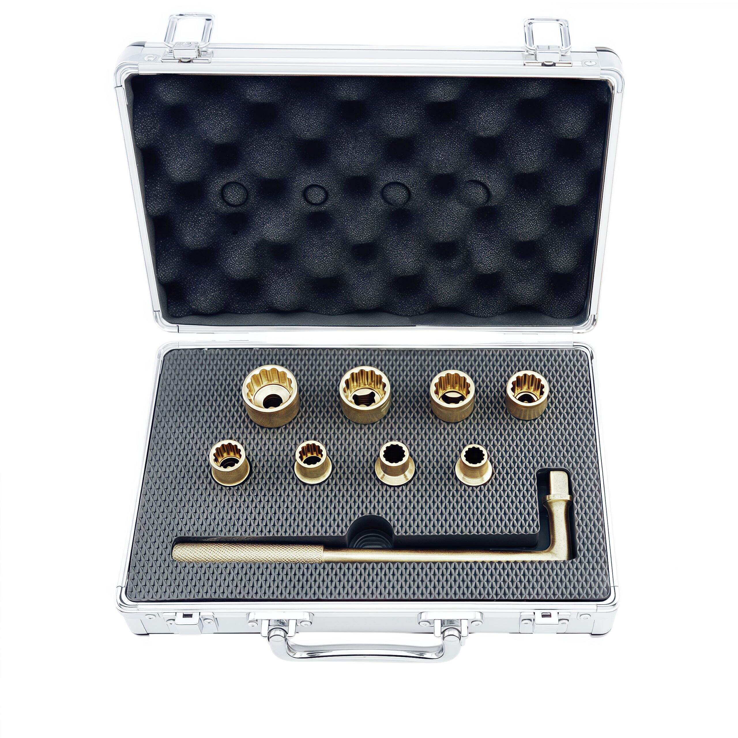 Aluminiumbronse Verktøy anti-magnetisk Eksplosjonsikker 3/4 tommer sokkelsett for petroleums- og petrokjemisk industri