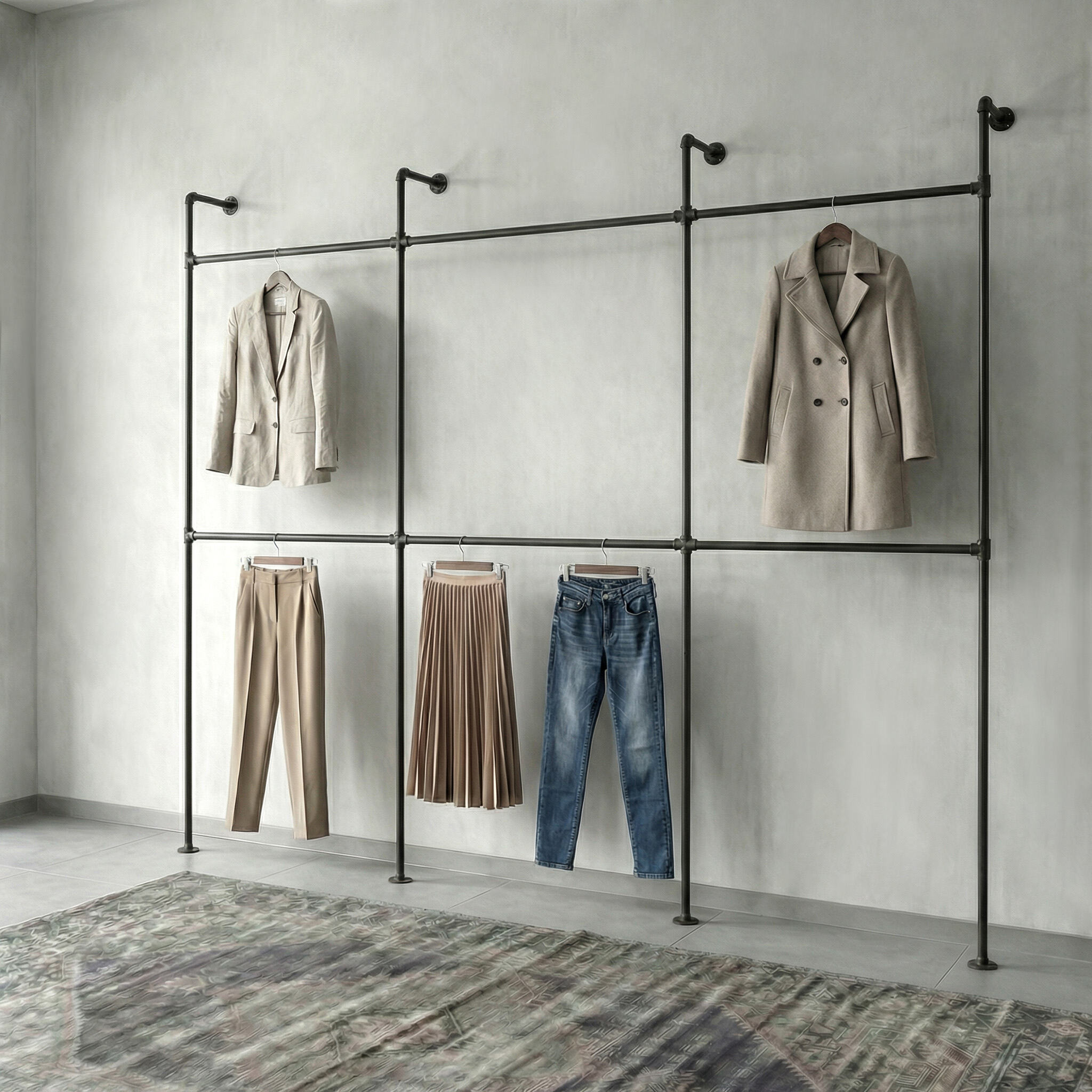 Industrial wardrobe set