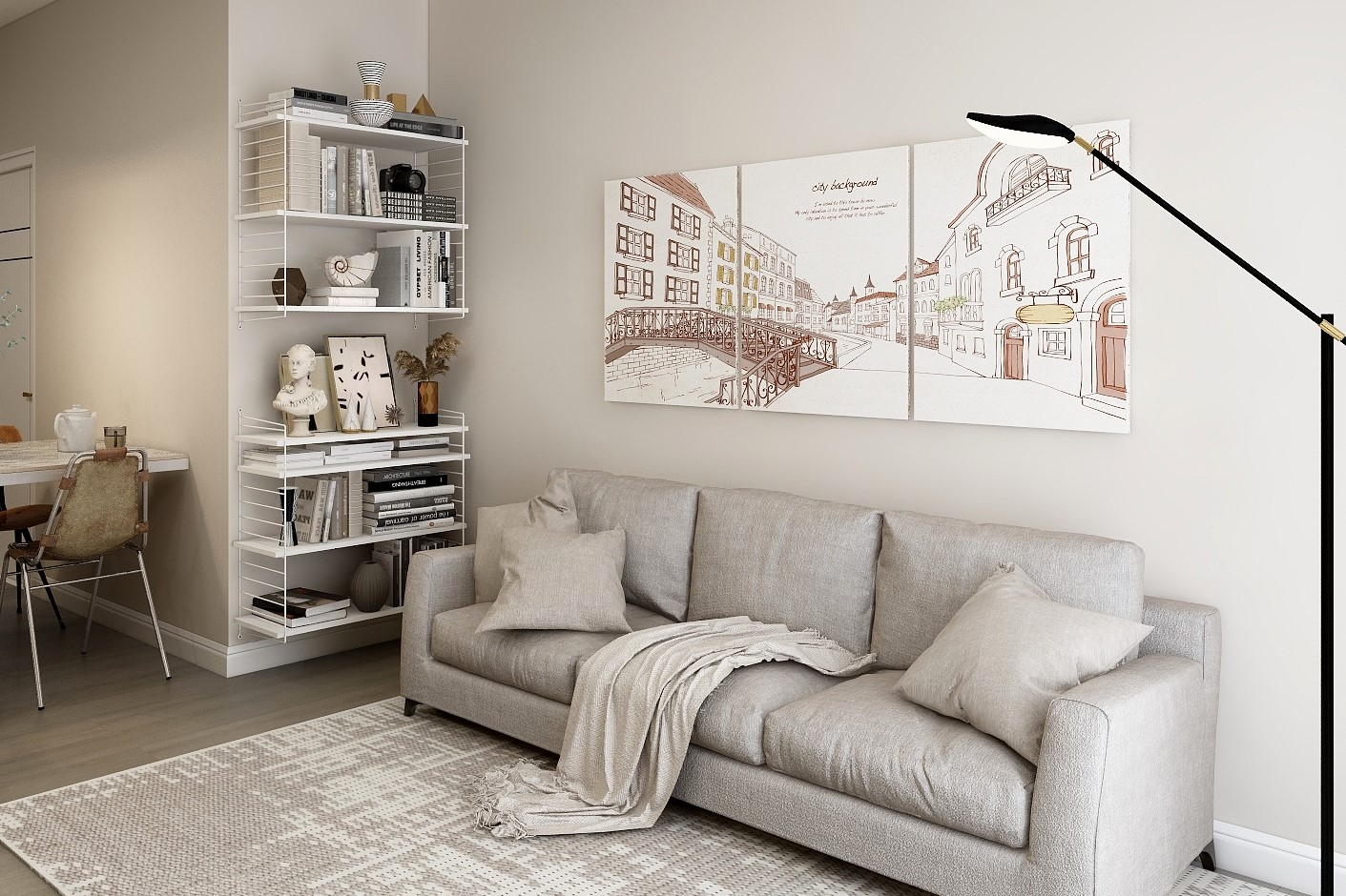 Entryway Too Narrow? Bomeda Floating Console Solutions, Creating Presence in Limited Space