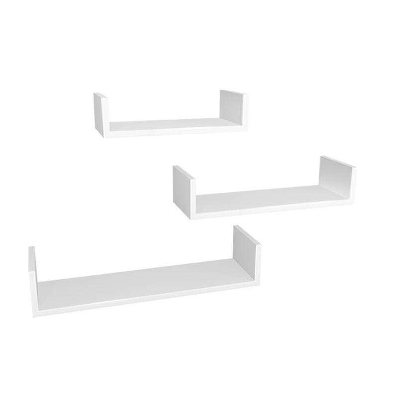U Trough Shelf Set 3pcs