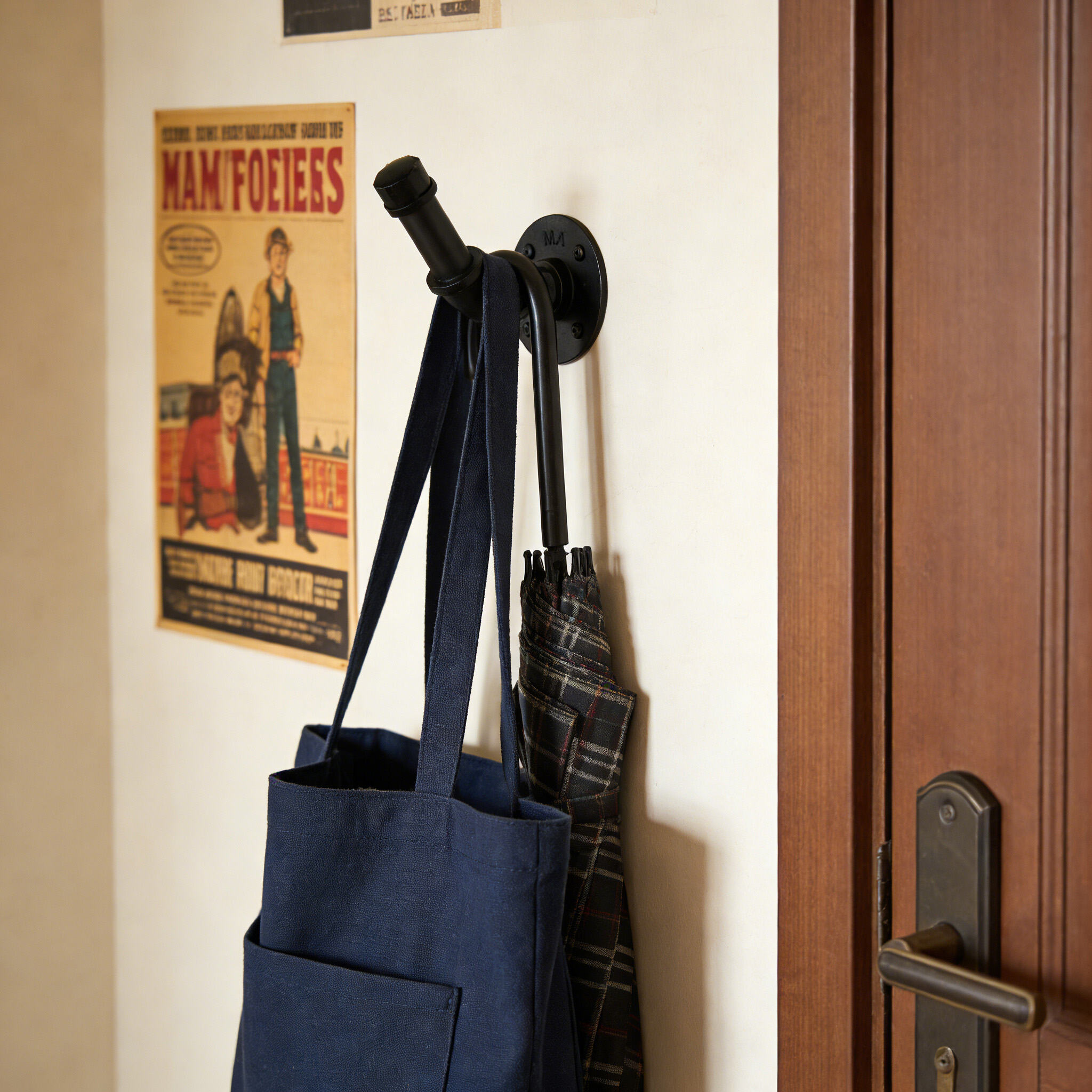 Holder for industrial bottles