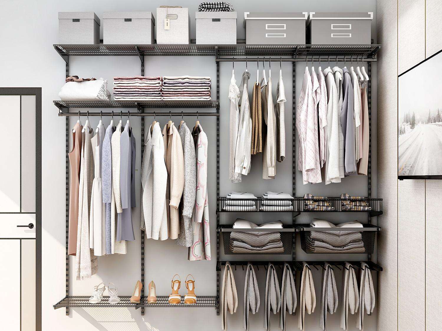 wire shelf basket divider-0