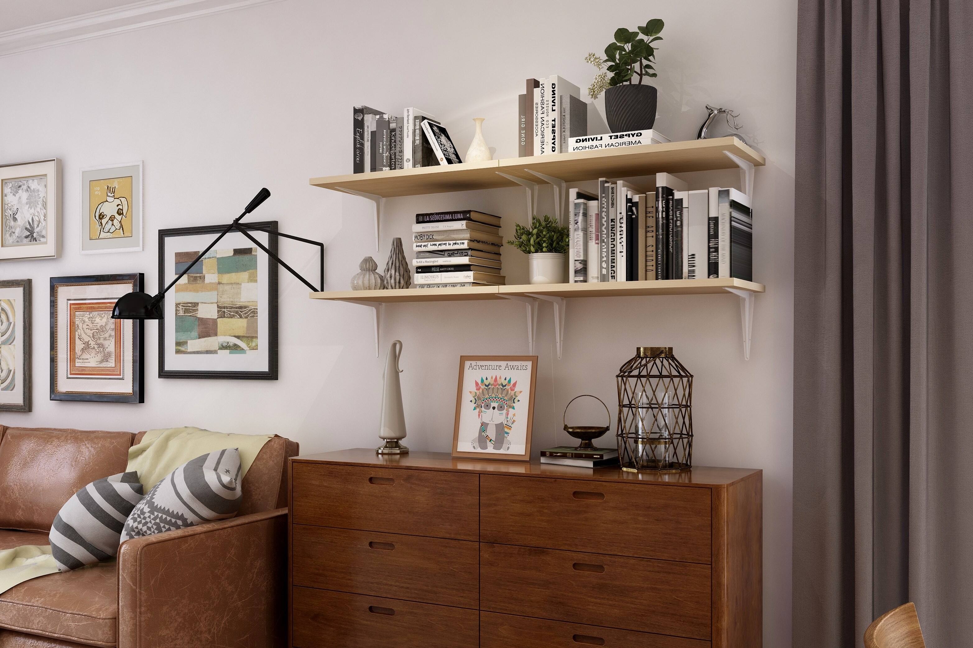 10 kreative måder at bruge metalhyldebeslag i indretning