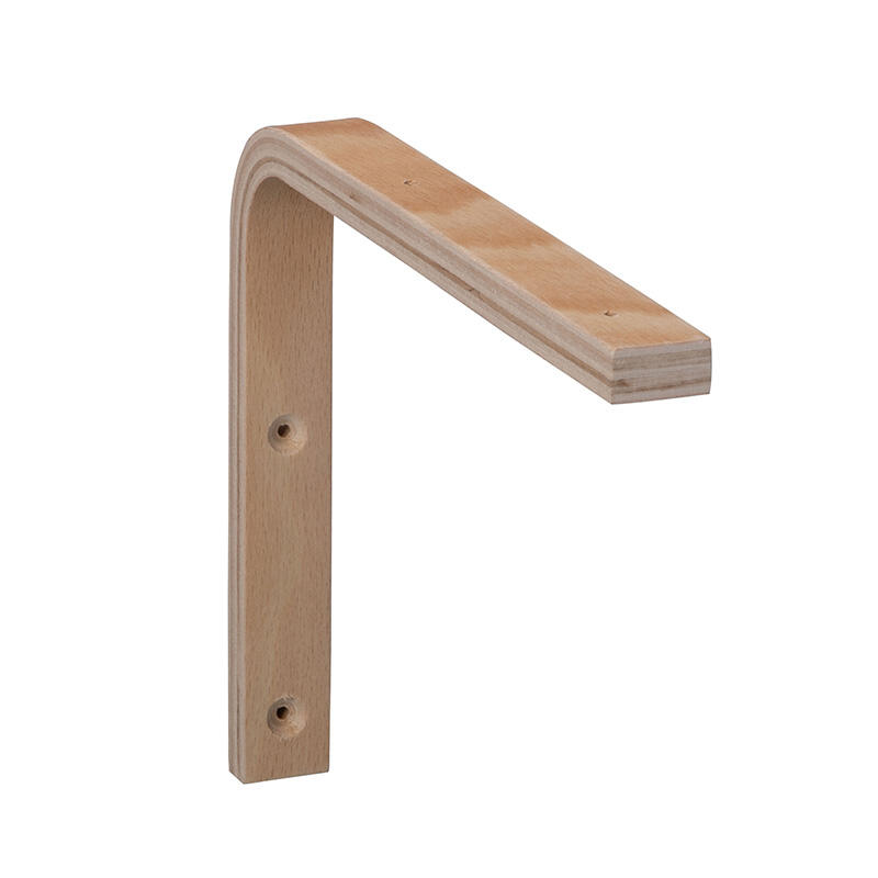 Square Beech Wood Lamelle Bracket