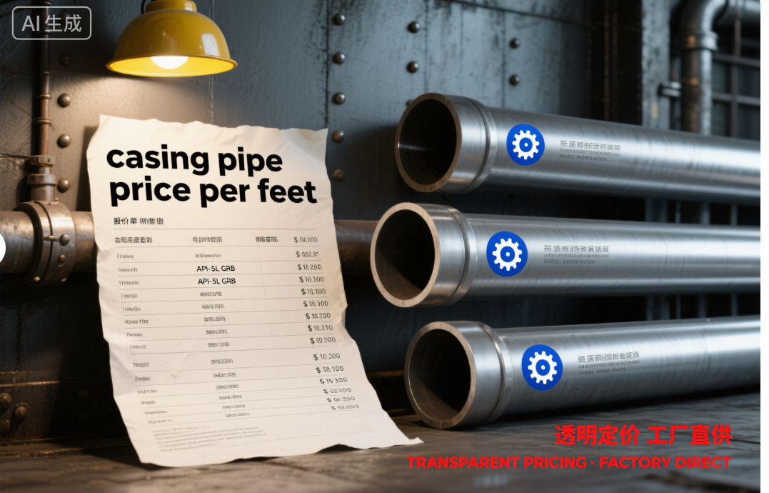 Precio del tubo de revestimiento por pie – Estimaciones de costo del tubo de acero y cotizaciones de proveedores
