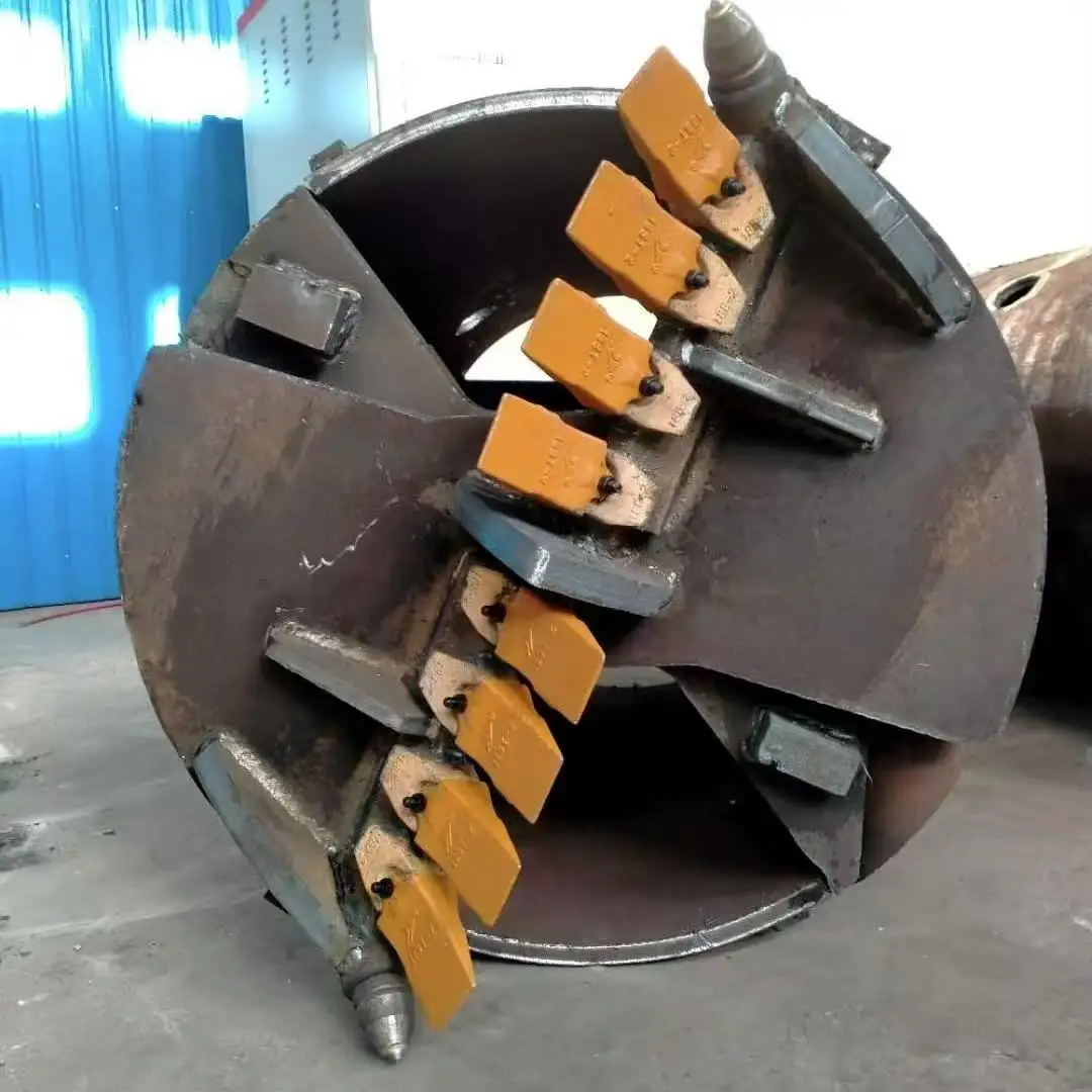 Equipo de perforación con cabezal rotativo – Trépano de alto par para pozos profundos y cimentaciones