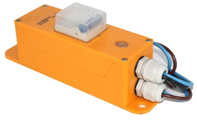 Which connection boxes meet IP67 standards for outdoor lighting use?
