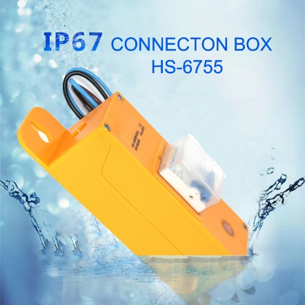 What connection boxes meet IP67 protection for street lighting?