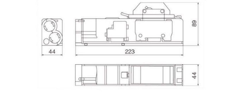 Junction box Model HS-1644 details
