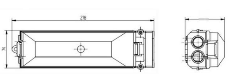 Junction box Model HS-1680 manufacture