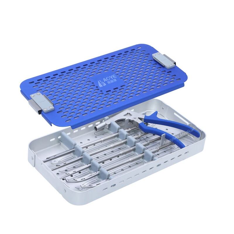 Rotating Kerrison Rongeurs Set | Precision Spine & Neurosurgery Instruments