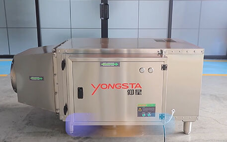 Purificatore di fumi di olio Yongsta, emissioni industriali conformi agli standard