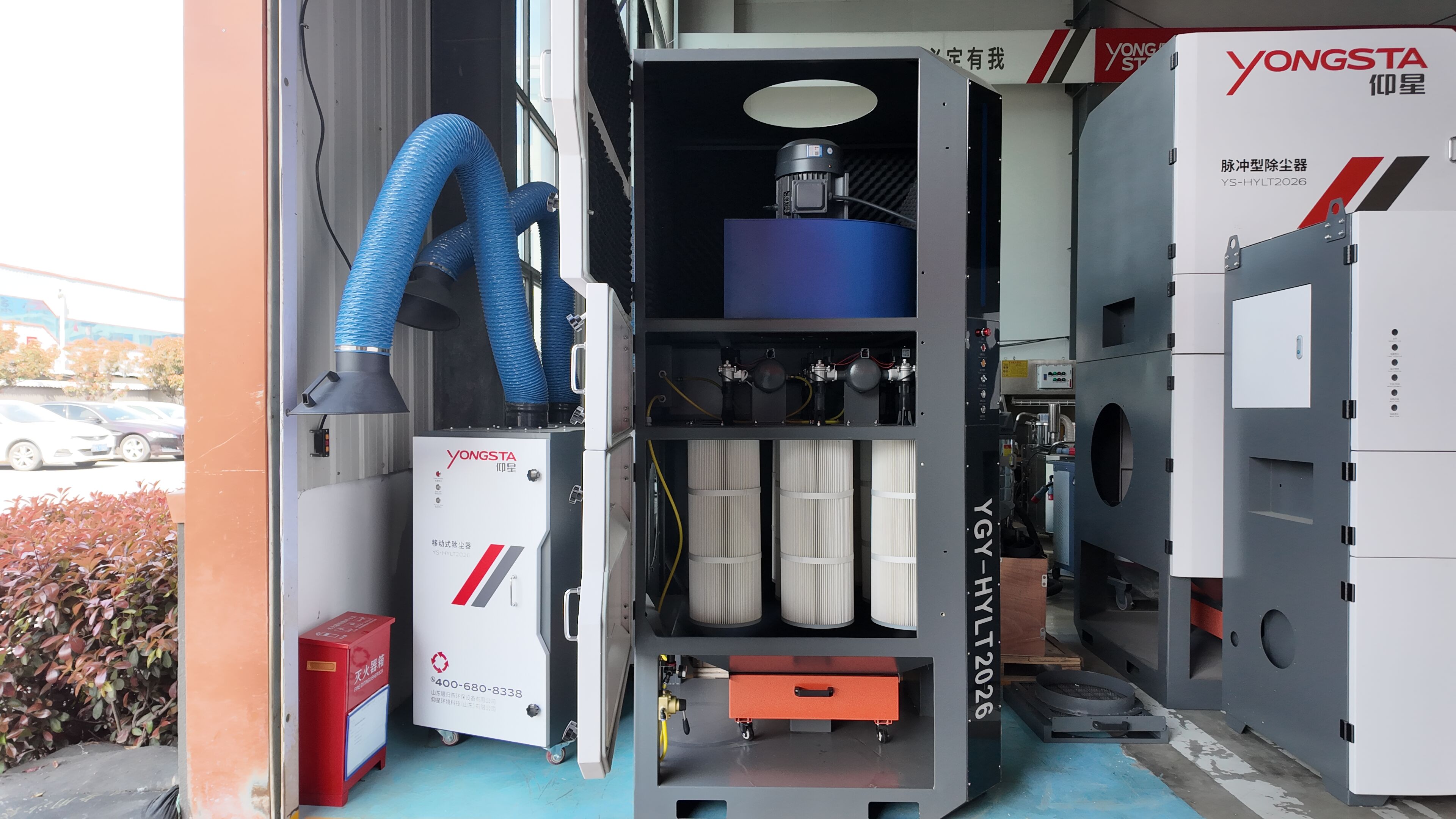 Powerful Suction Capacity Handles Demanding Industrial Applications