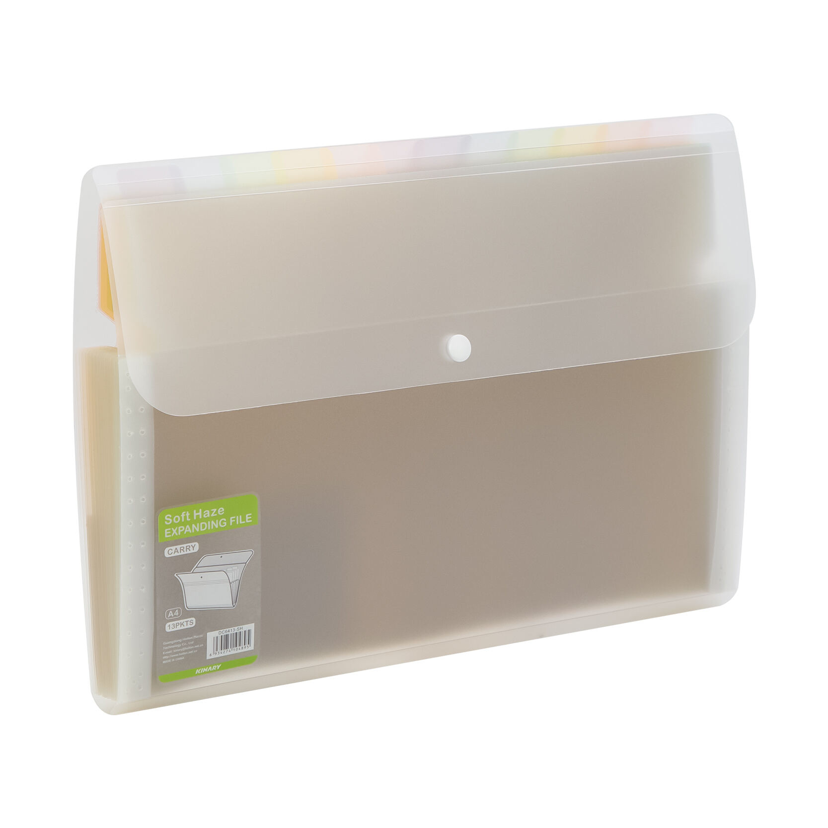 DC6413-SH | Expanding File13 pkts /Button 