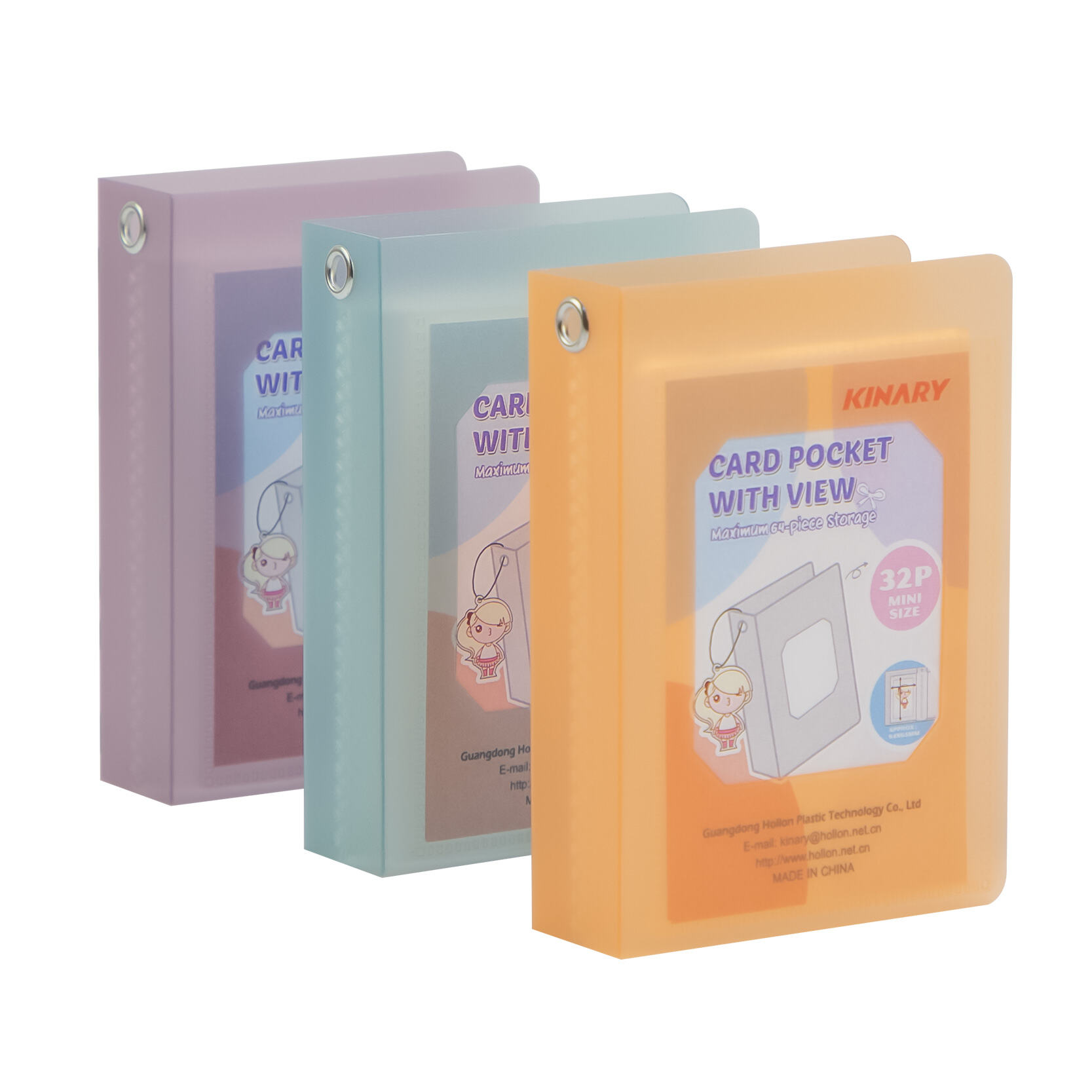 NC32V-SH |  Mini size 32P card pocket with view 