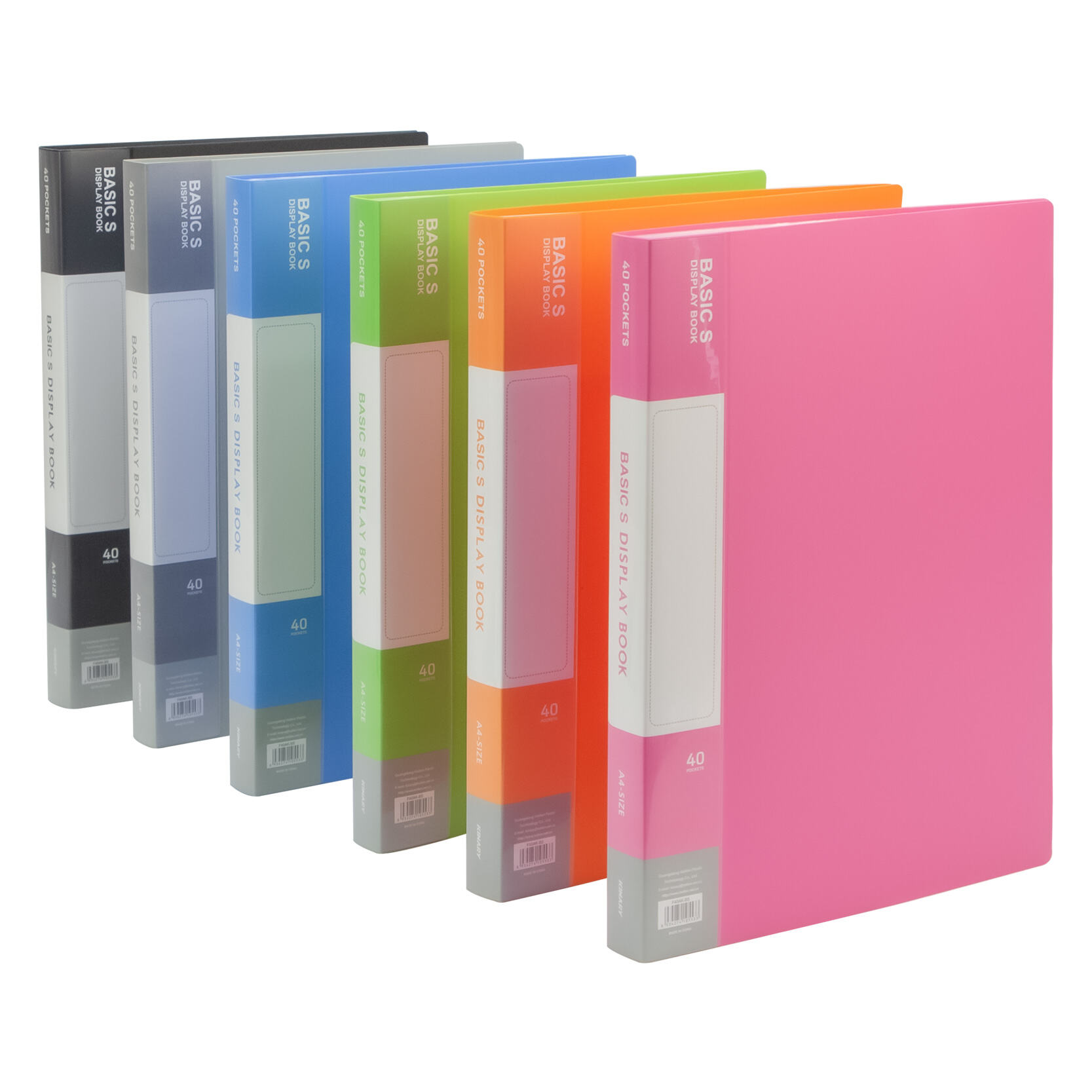  F20AK-BS/F30AK-BS/F40AK-BS  | Display Book With 20/30/40 Pockets