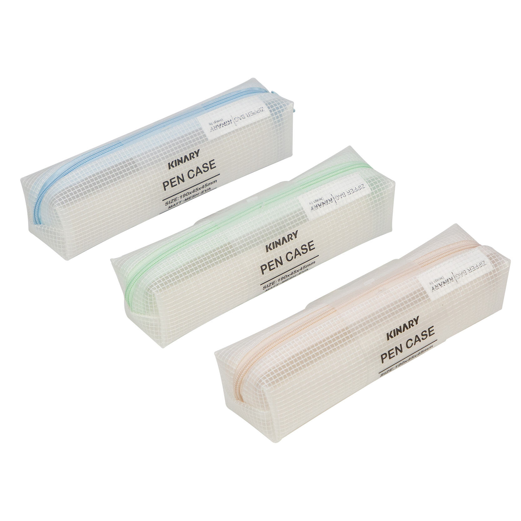  FB8122 |  MATT  MESH EVA  PEN CASE  