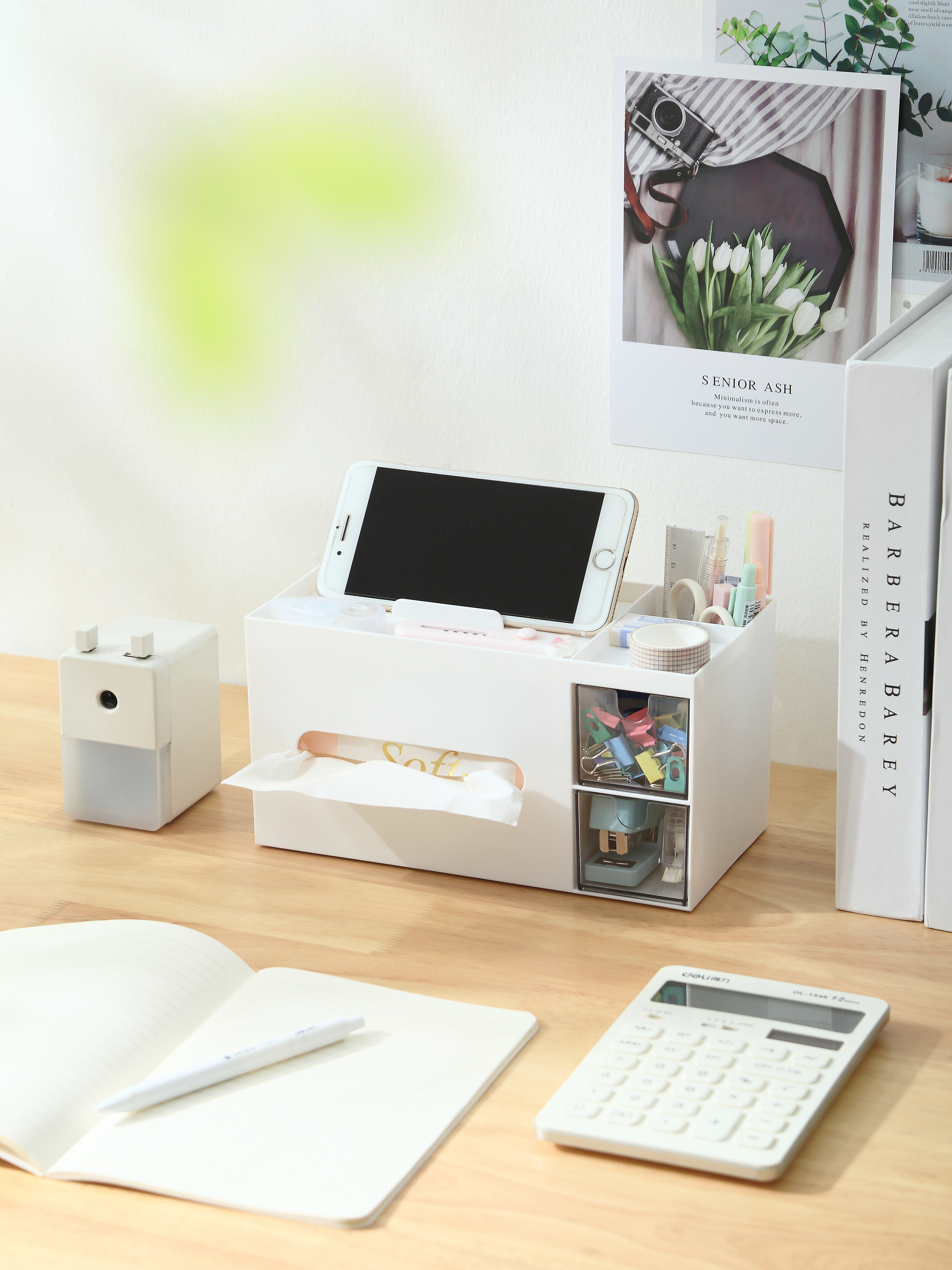 QY7418 |  MULTI FUNCTIONAL TISSUE BOX  