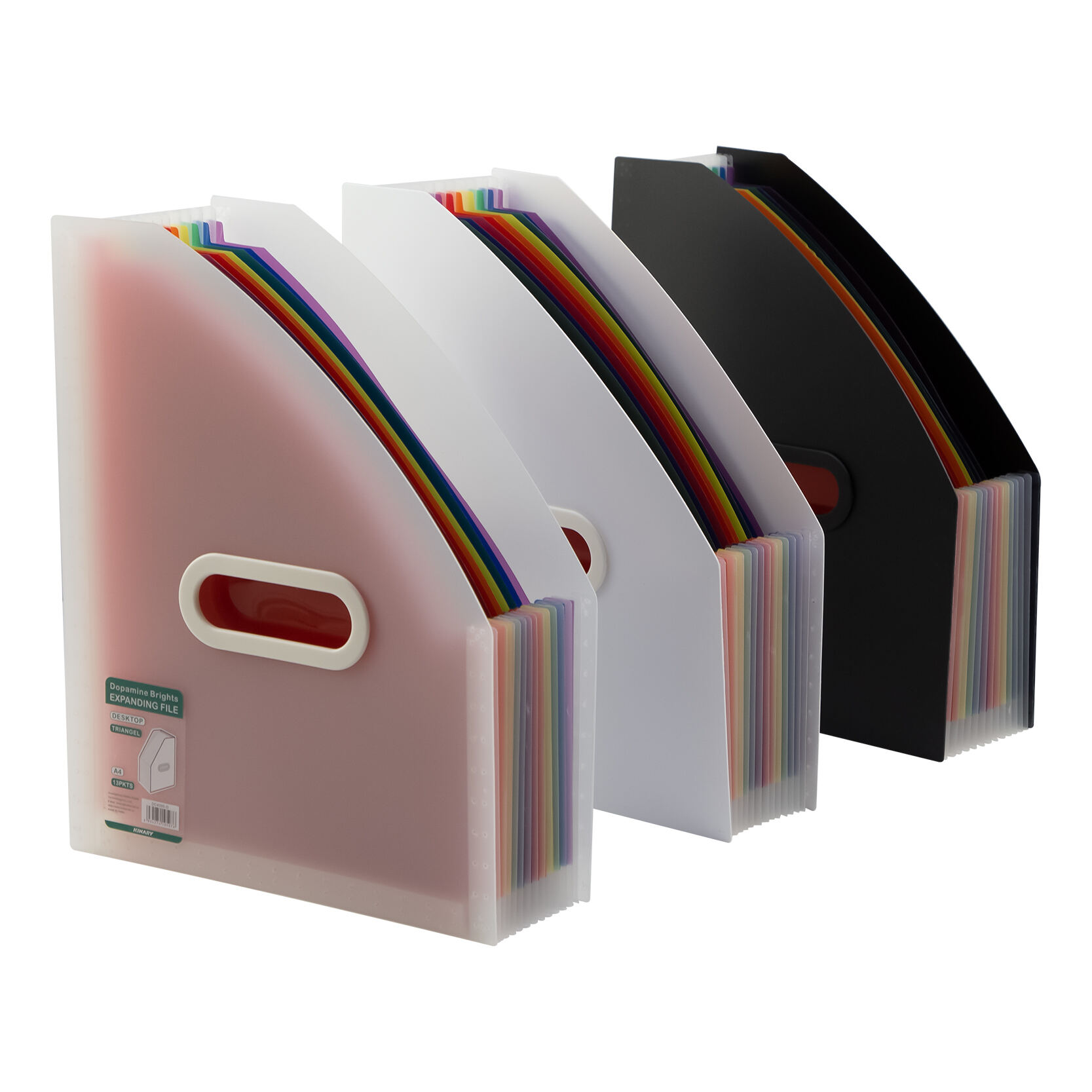 DC4095-D | Map File Meja yang Dapat Diperluas, 13 Paket / Segitiga