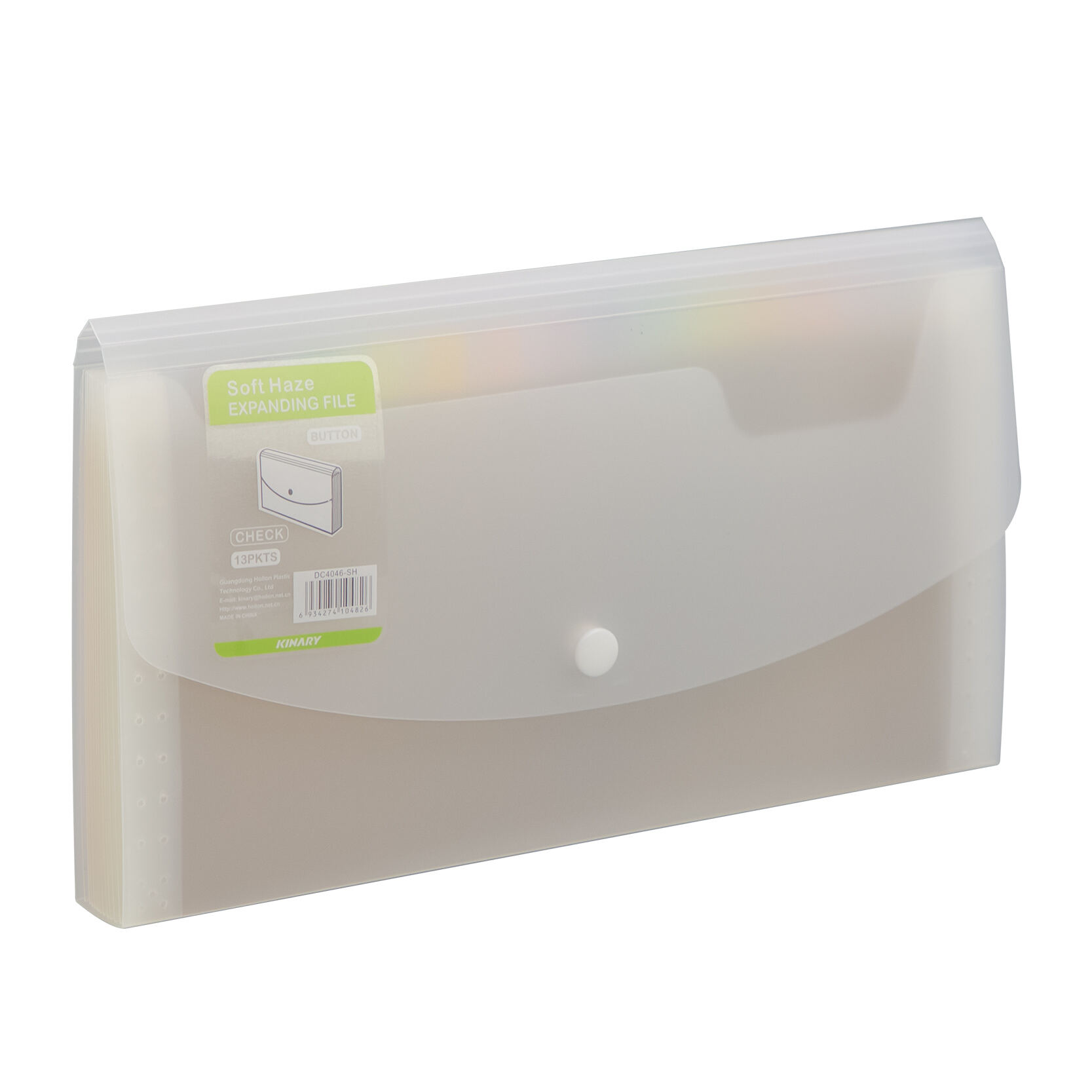 F4303S-SH | Check size Expanding File13 pkts / Button 