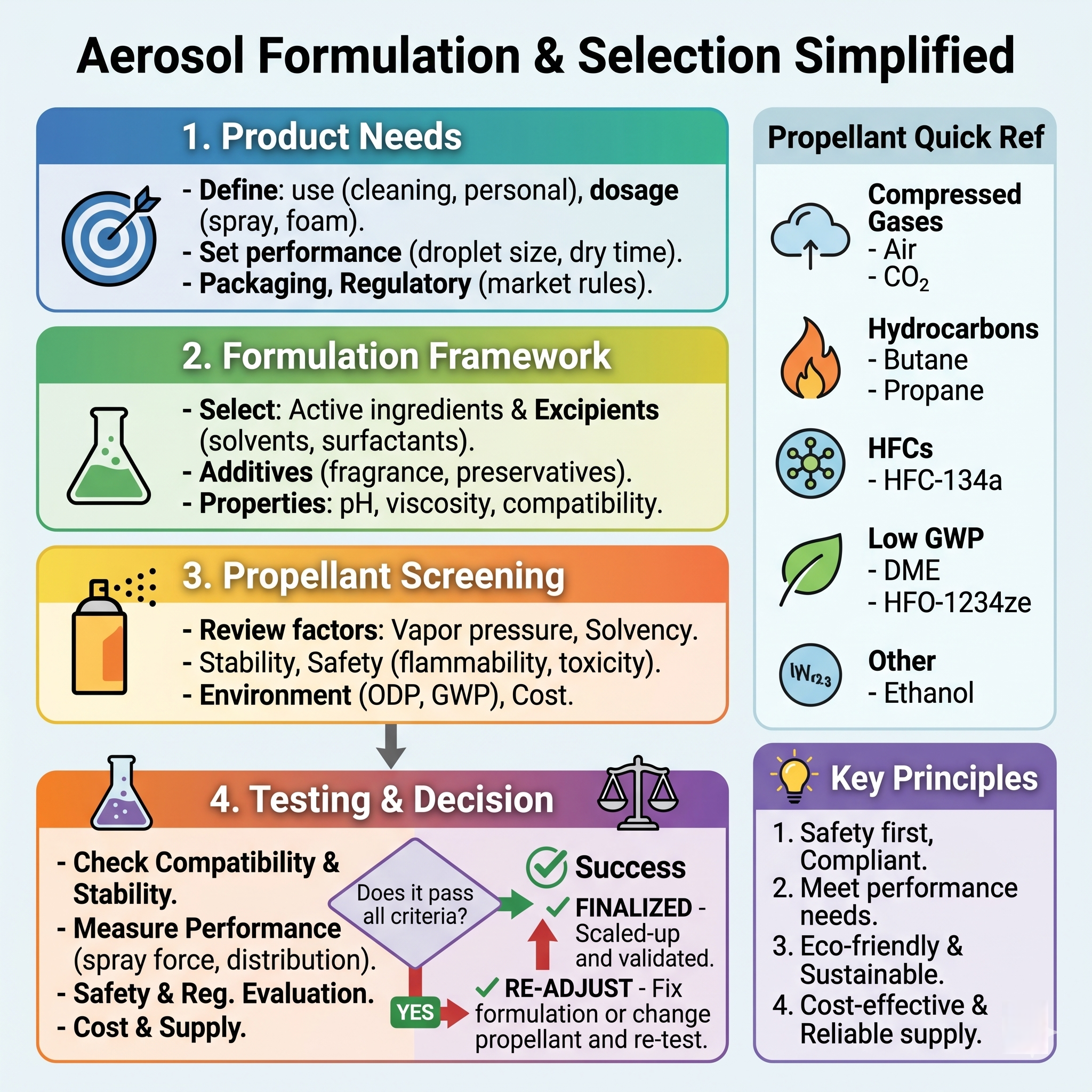 Why Liquid Carbon Dioxide Is Not Used as an Aerosol Propellant?