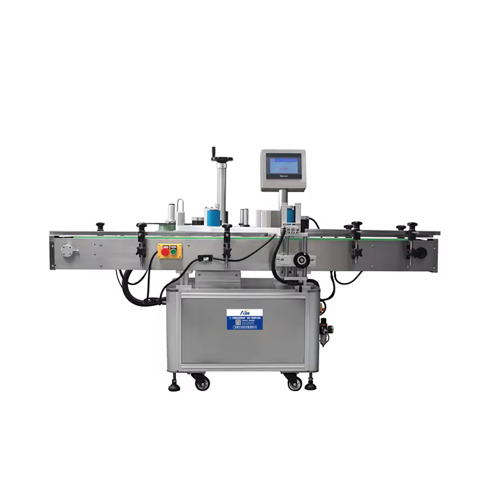 AILE Hot Selling Double Sides square Jar Bucket Label for Flat Plastic Bottle Labelling Machine factory