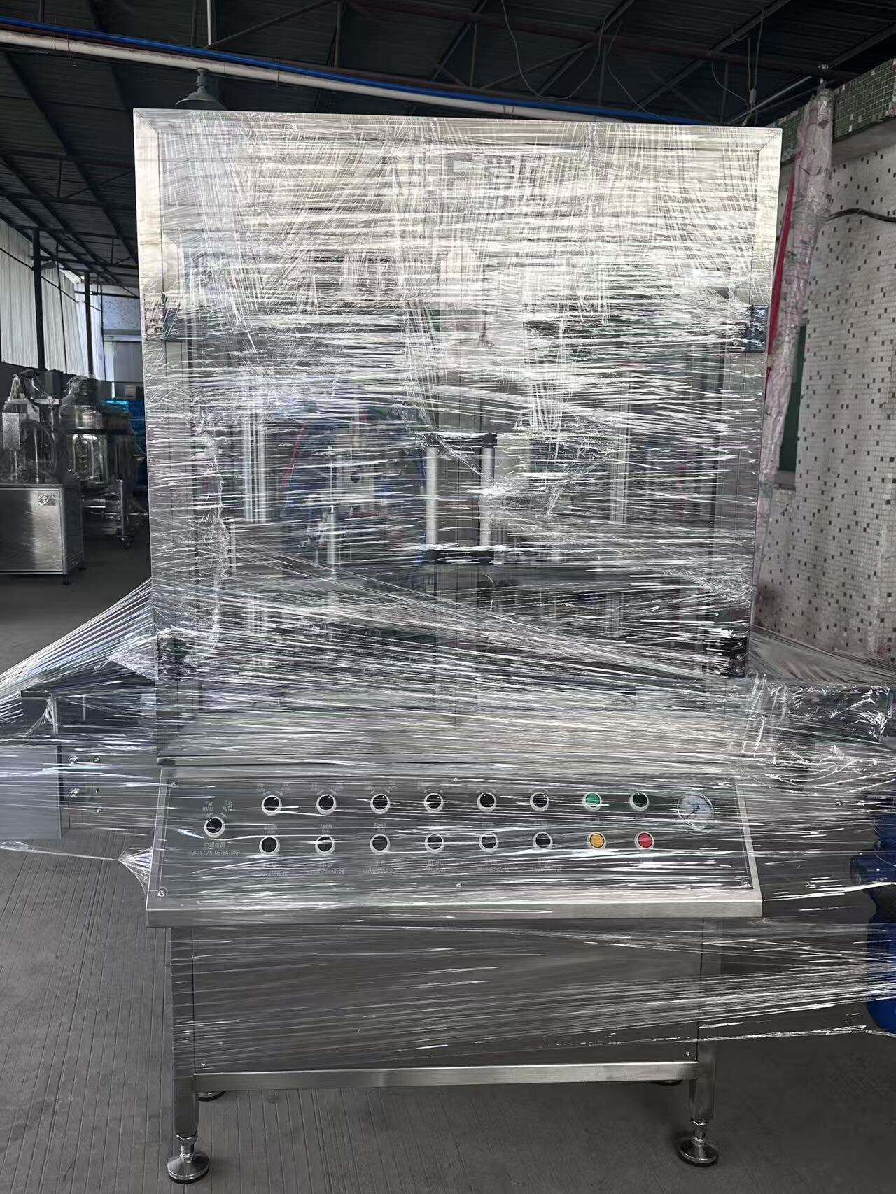 Automated bag on valve BOV filling equipment for premium facial mist and sunscreen aerosols