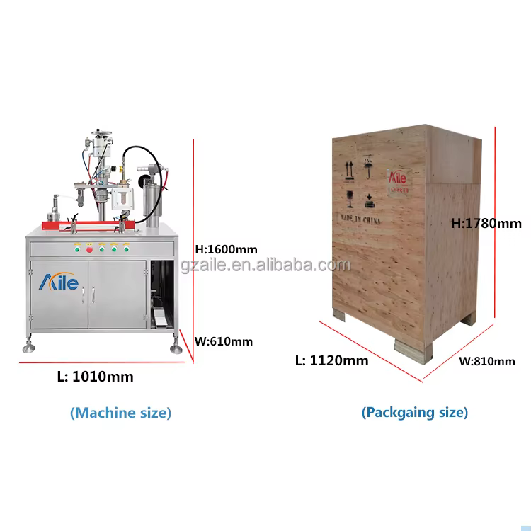 China Factory Paint Filling Machine Pneumatic Control Spray Paint Filling Equipment Semi Automatic Paint Spray Filler factory