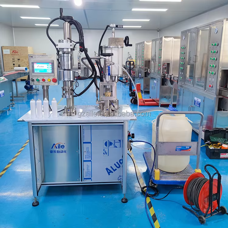 Maskin för fyllning av sprayburkar | Automatiska och precisionsstyra fyllningssystem