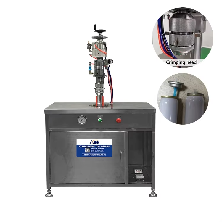 Automatisk maskin för fyllning av spraydåser | Precision i fyllning och försegling