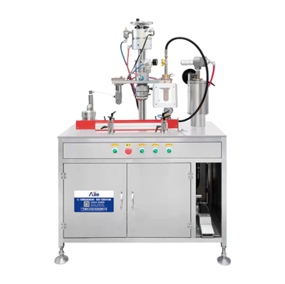 Overall View of the 3-in-1 Semi-Automatic Aerosol Filling Machine