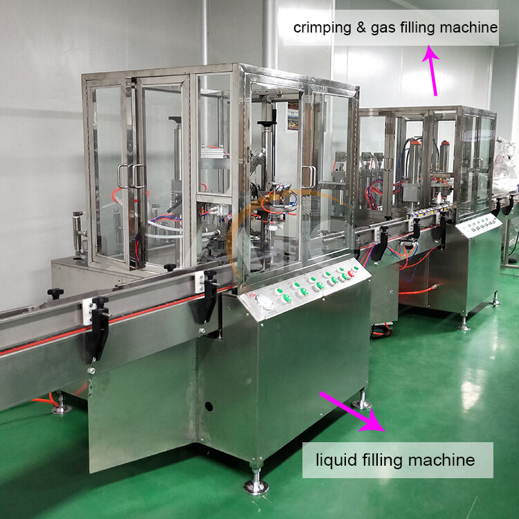 aerosol spray paint filling machine manufacturers setup