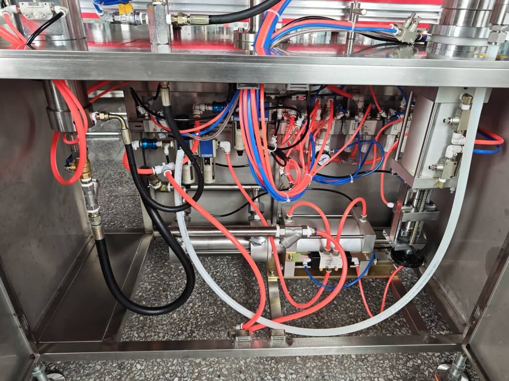 Explosion-proof semi-automatic aerosol filling line for small businesses