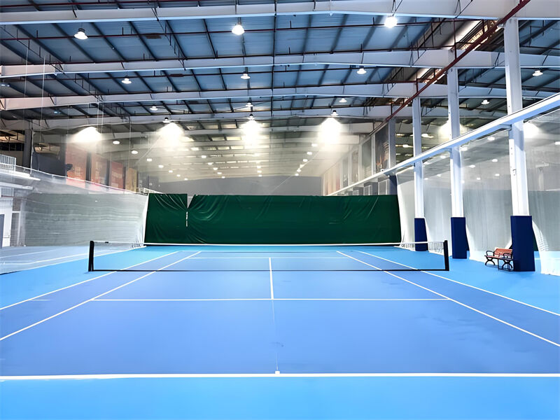 Construction de Court de Tennis à Structure Acier Clear Span
