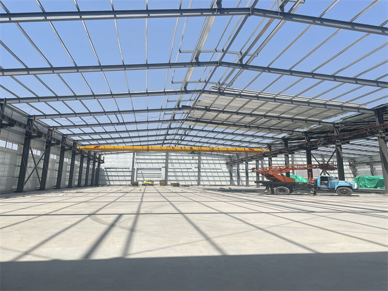 Entrepôt en Structure Métallique Durable pour Stockage Industriel et Commercial