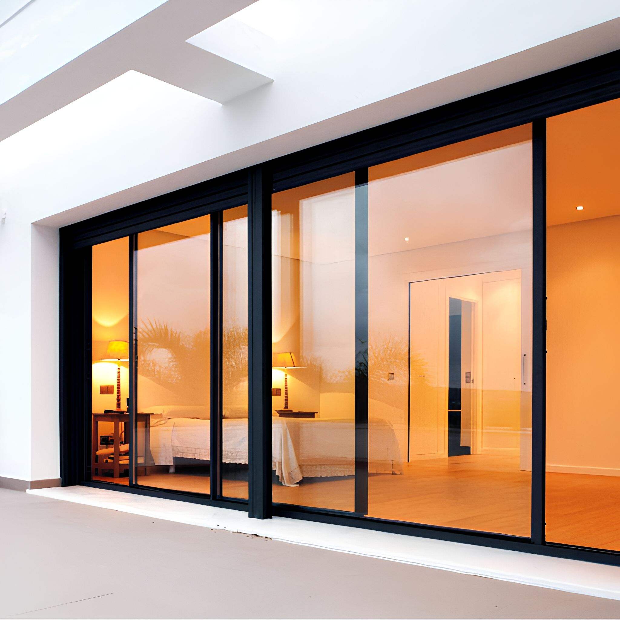 Factory 130 Series Aluminum Sliding Door Passed US & Australia Standards, Stable Load Bearing #HeavyDutySlidingDoor 