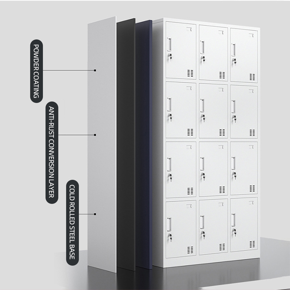 Why Do Factories Prefer Metal Steel Lockers for Employee Storage