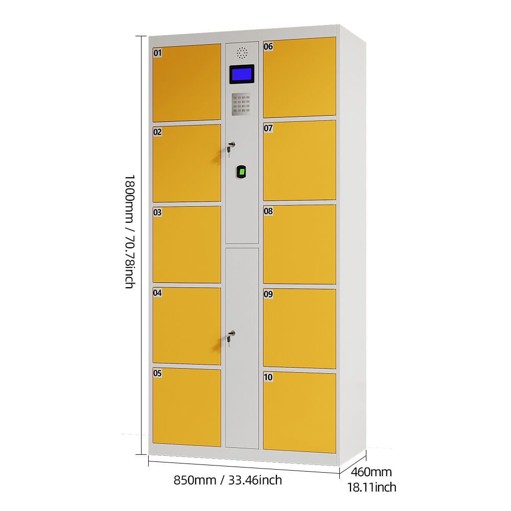 24H Self-Service Electronic Smart Storage Locker for Airport, Station, Mall and Supermarke