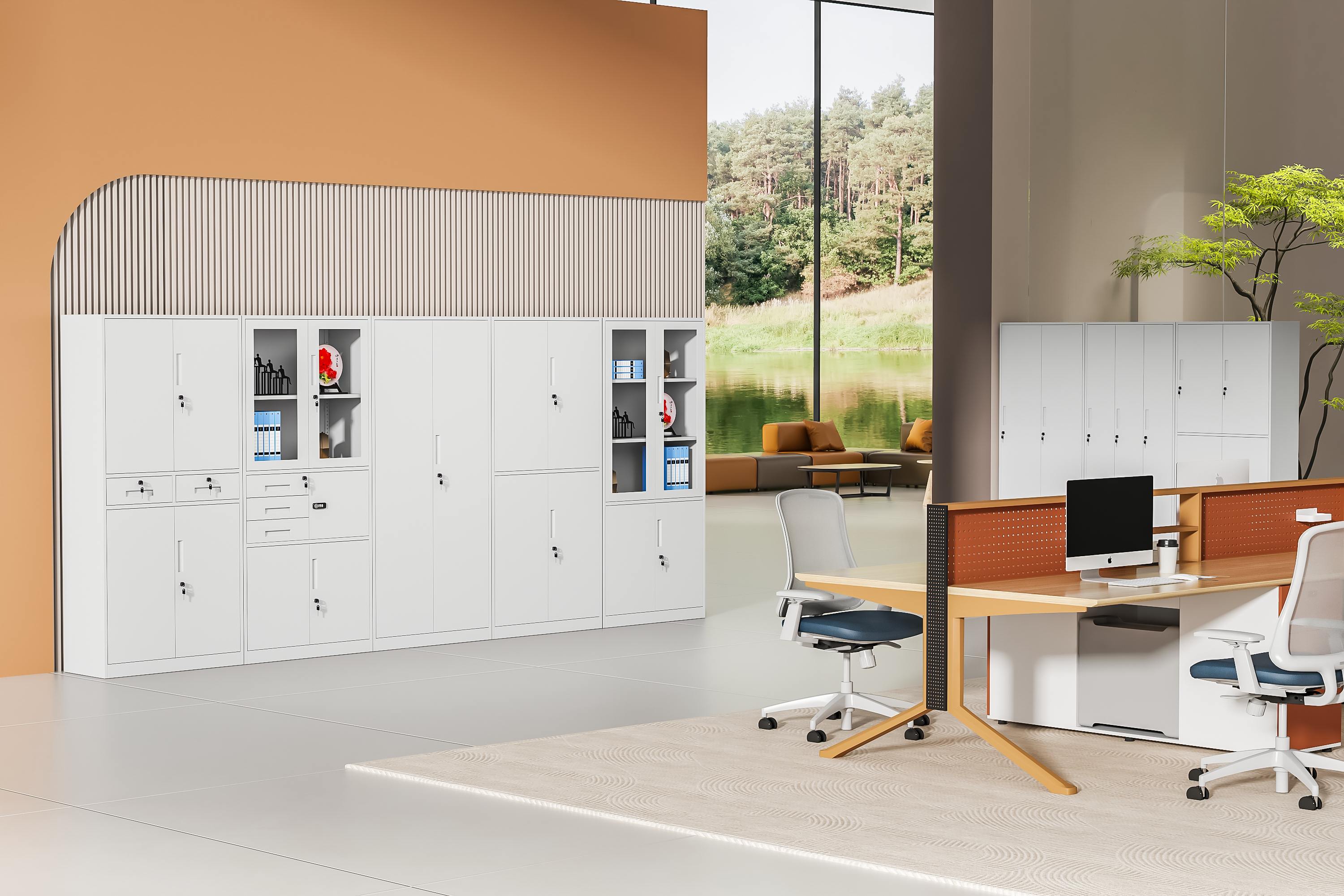 The Application Value and Core Advantages of Steel Filing Cabinets in Office Settings