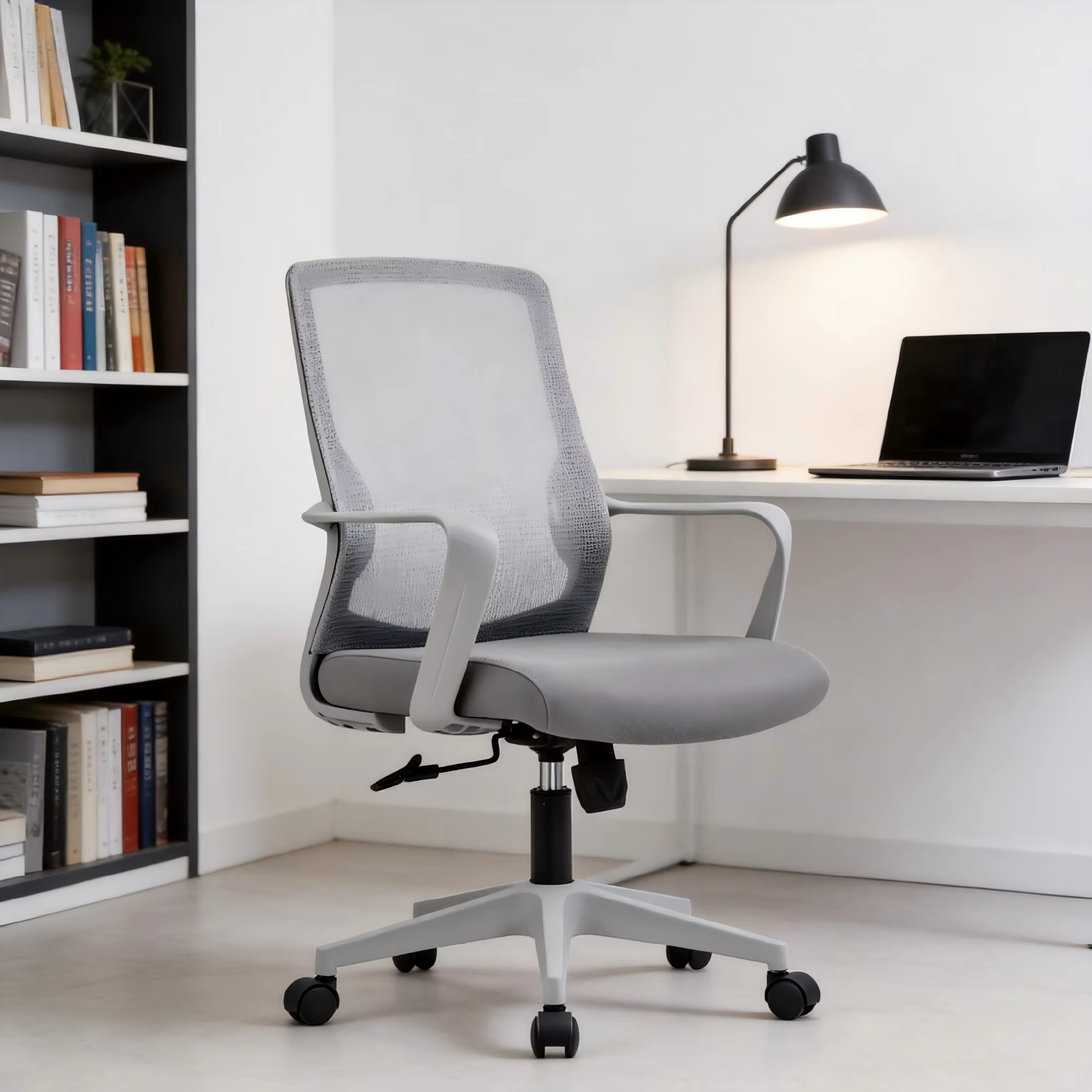 Cheap Basic Simple Design Ergonomic Office Chair Portable Boss Executive Chair XL Size 500lbs Weight Capacity for Bank Use
