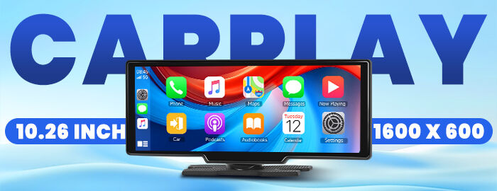 10.26“ Portable Carplay Screen
