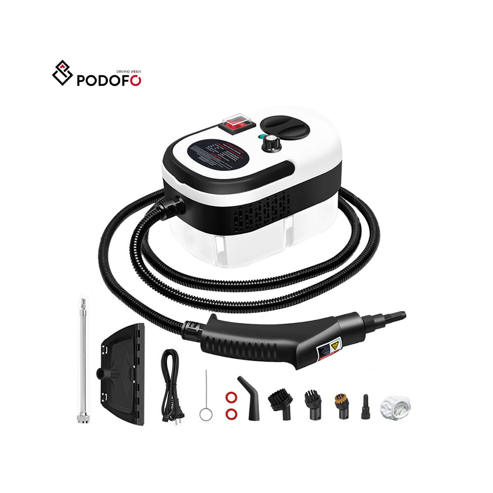 Podofo Multi-purpose Household 2500W Steaming Cleaner High Temperature and Pressure Steam Cleaner Electric for Kitchen Cleaning X3006EUWE