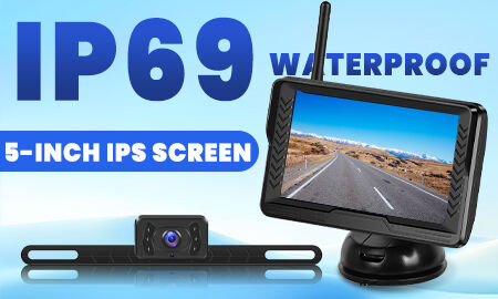 5“ Digital Wireless Rear Camera Monitor Kits 
