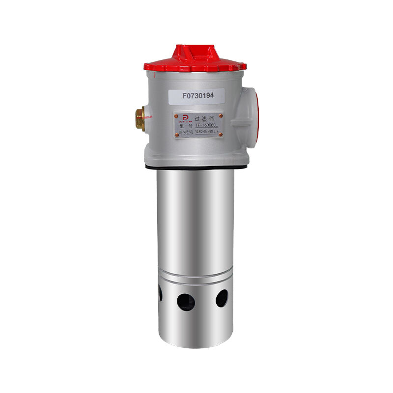 TF series external self sealing oil suction filter