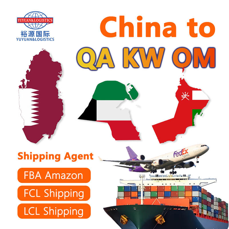 Top 10 Logistics Shipping Companies Double Clearance Services Sea Shipping Agent China to Qatar Kuwait Oman Freight Forwarding