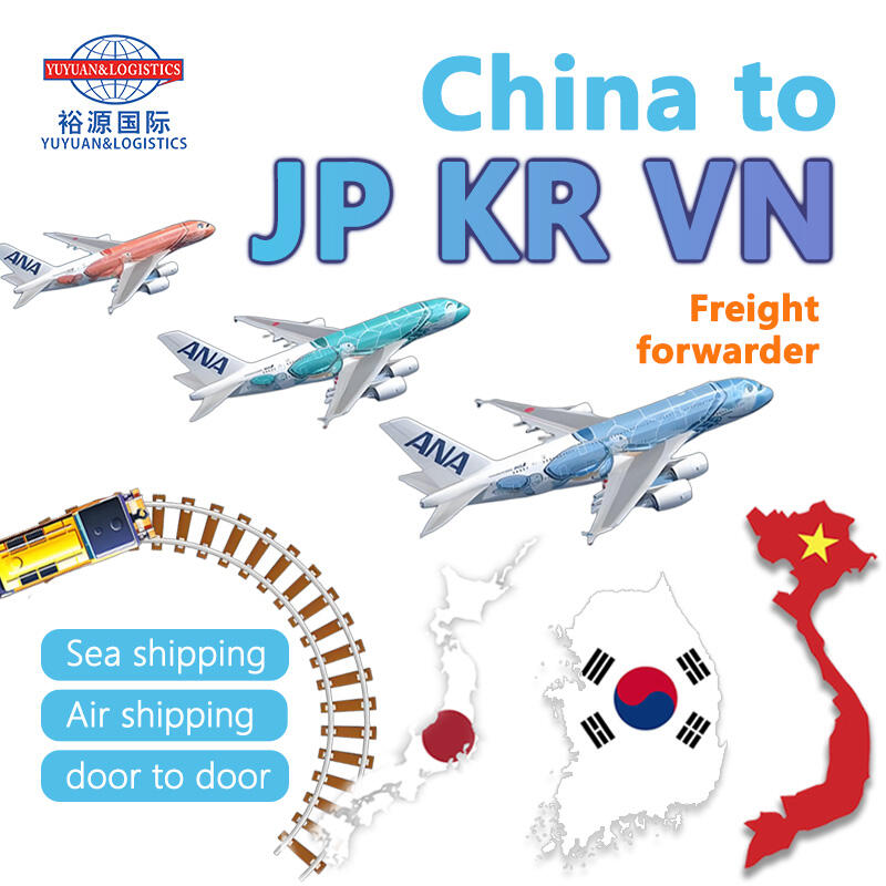 China to Japan South Korea Vietnam Freight Forwarder Shipping Agent Cargo Sea Freight Cost Logistic Services Company