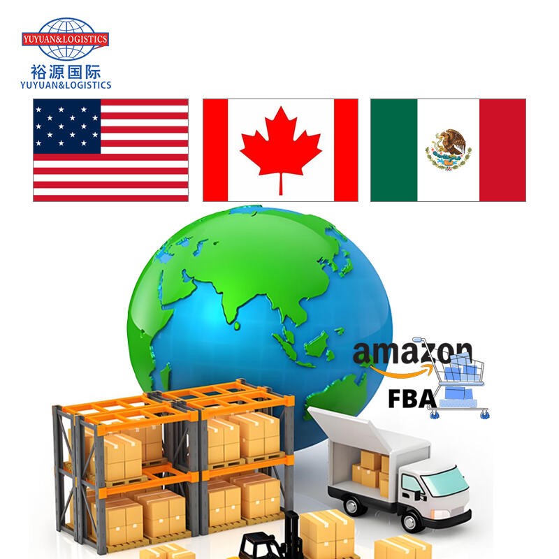 FBA Shipping Agent China to United States USA Canada Mexico Amazon DropShipping Agency International Door to Door Freight Shipping