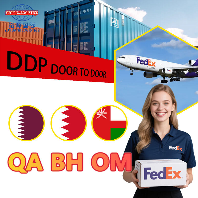 Shipping to Qatar Bahrain Oman Shipping Agent Door to Door Best Freight Forwarder DDP Logistics Service Companies Free Storage