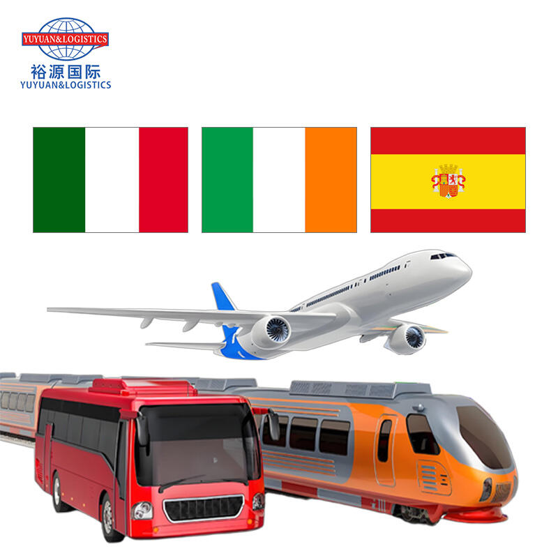 International Shipping Companies China to Italy Ireland Spain Railway Transport Freight Forwarding Logistics Services Cargo Agent