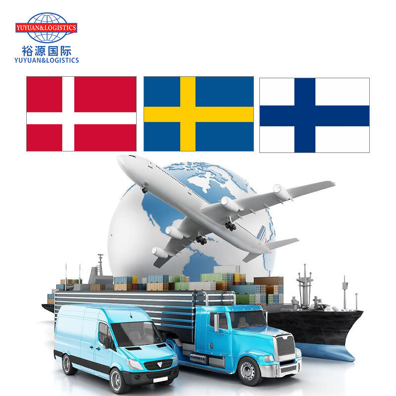 Global Logistics Services Shipping Agent China to Denmark Sweden Finland Cargo Truck ing Freight Forwarding Freight Rates